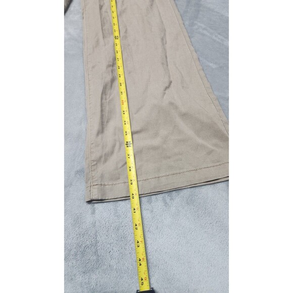 Roxy Women's Medium Beige Sunset View Wide Leg Linen Blend Pants NWT - Picture 13 of 13